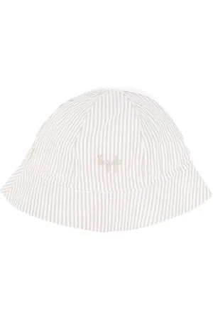 Il gufo Striped bucket hat