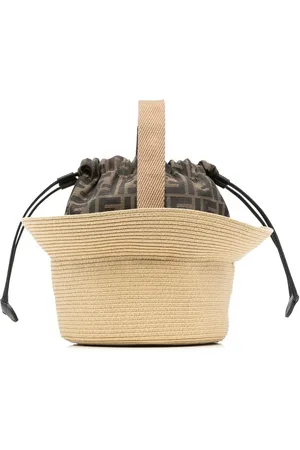 Fendi Woven sun hat