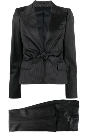 Gucci 2000s tied bow blazer