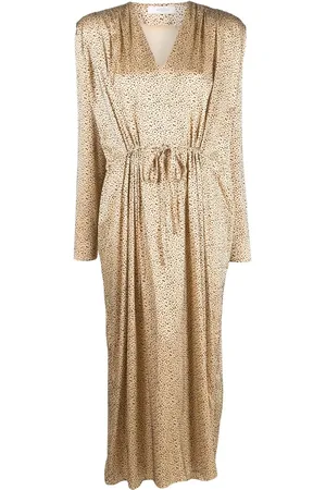 ROSEANNA Floral-print tie-fastening maxi dress