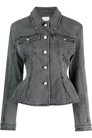 MAGDA BUTRYM Fluted denim jacket