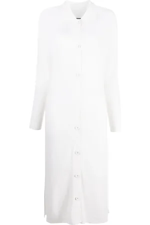 MAX & MOI Ribbed-knit midi dress