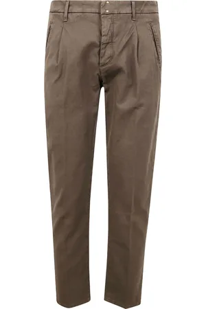 Incotex Logo-patch trousers