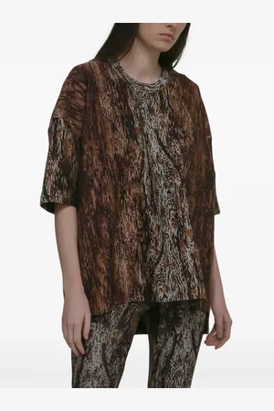 ROSETTA GETTY Collapsed printed T-shirt