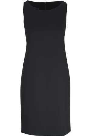 AKRIS Sheath crepe minidress