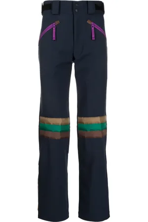 Kolor Panelled straight-leg trousers