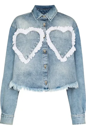 Natasha Zinko Heart pocket denim shirt