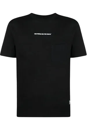The Power for the People Logo print short-sleeve T-shirt