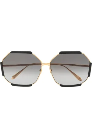 Linda Farrow Margot oversize-frame sunglasses