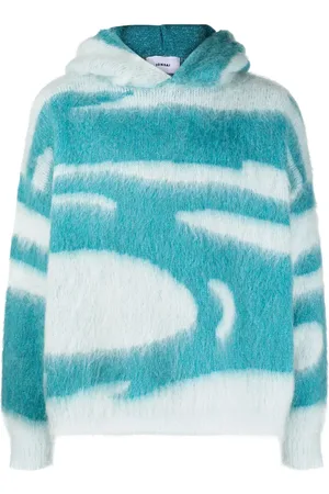 BONSAI Waves knitted hoodie