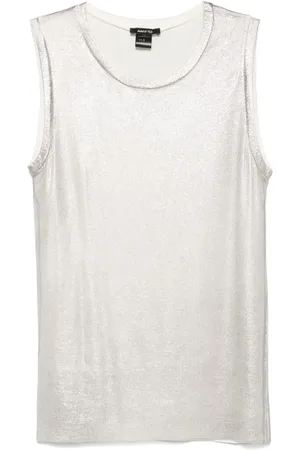 AVANT TOI Lam??-effect tank top