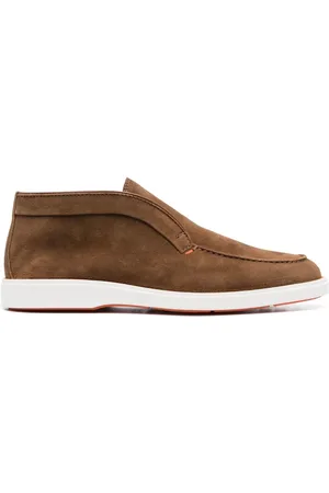 santoni Drangon suede boots
