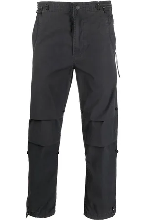 Maharishi Floral-print slim-fit trousers