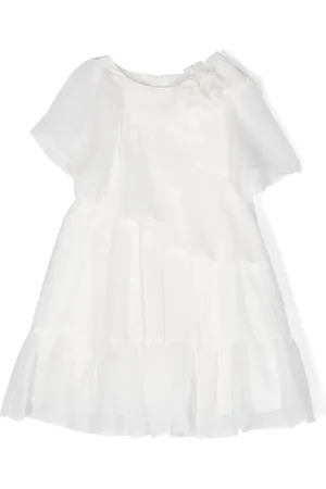 PATACHOU Ruffled layered chiffon dress