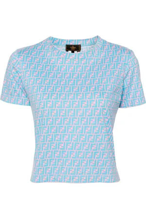 Fendi 1990-2000s FF-print cotton T-shirt