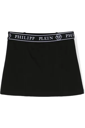 Philipp Plein Logo-waistband miniskirt
