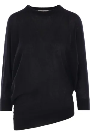 CO Asymmetrical-hem sweater