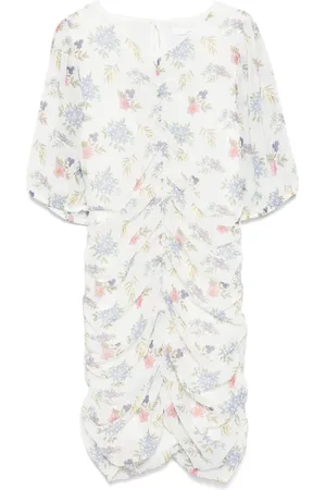 MISS GRANT Floral-print dress