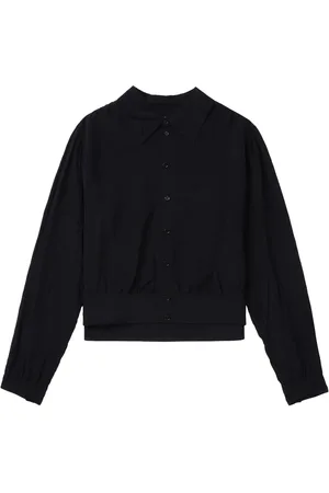 LEMAIRE Crease-effect button-up blouse