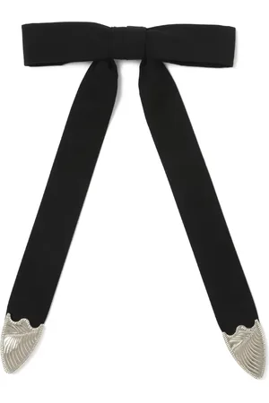 TOGA PULLA Metal ribbon clip tie