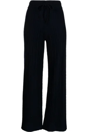 MADELEINE THOMPSON Clementine kniited flared trousers