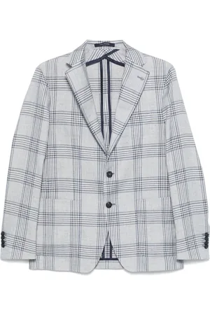 TAGLIATORE Plaid-check blazer