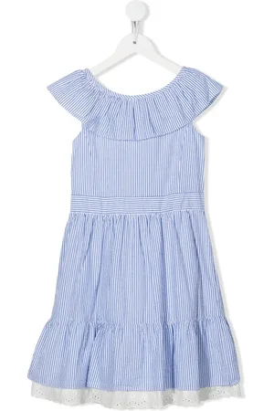 Ralph Lauren TEEN striped flared dress