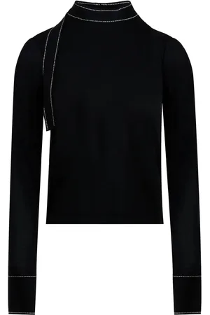 PORTS 1961 Contrast-stitching sweater
