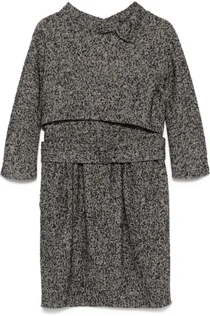 VALENTINO GARAVANI 2000s m??lange mini dress