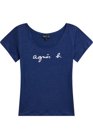 AGNÈS B. Brando linen T-shirt