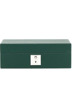 SMYTHSON Panama leather watch box