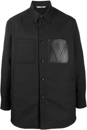VALENTINO GARAVANI Logo-patch jacket