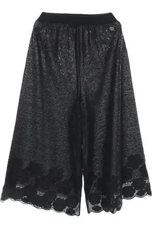 CHANEL 1986-1988 sequin-embellished trousers