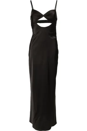 Atu Body Couture X RUE RA cut-out detail satin dress