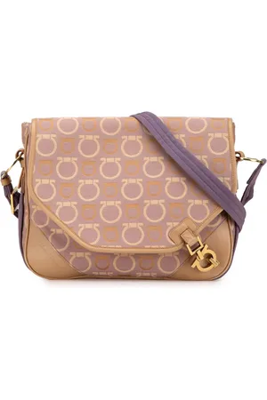 Salvatore Ferragamo 2000-2024 Gancini Canvas crossbody bag