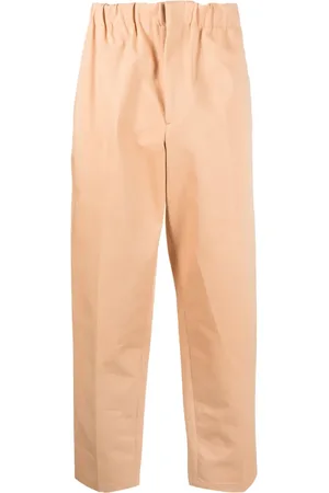 Jil Sander Straight-leg cotton trousers