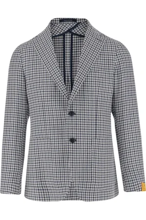 TAGLIATORE Checked single-breasted blazer