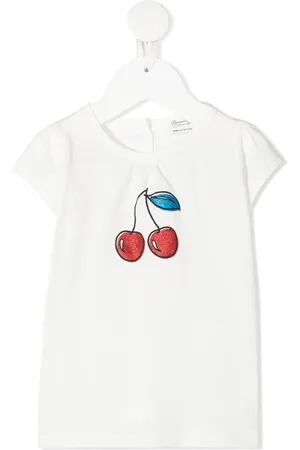 BONPOINT Cherry-print cotton T-Shirt