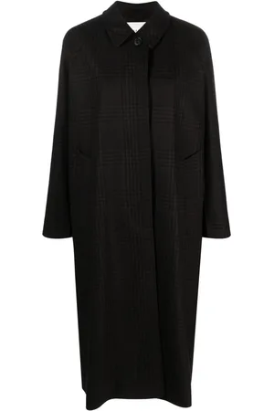 Skall Studio Mary check-print coat