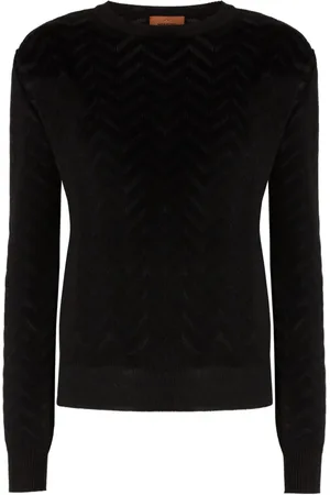 Missoni Chevron-motif crewneck sweater