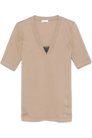 Brunello Cucinelli Monili chain-detail top