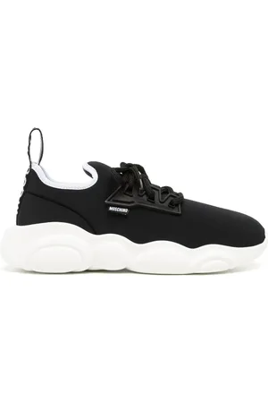 Moschino Logo-patch low-top sneakers