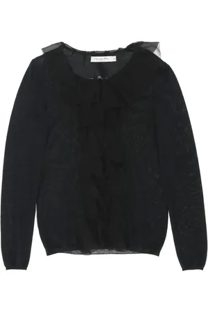 Dior 2010s ruffled jumper
