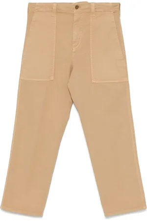 Aspesi Gabardine cropped trousers