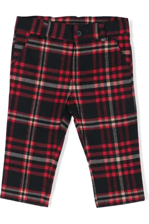 PATACHOU Tartan-check trousers