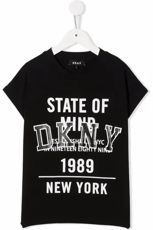 DKNY TEEN logo-print T-shirt