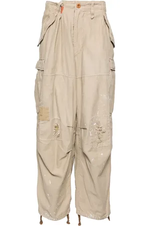 Kolor Stitch-detail cargo trousers