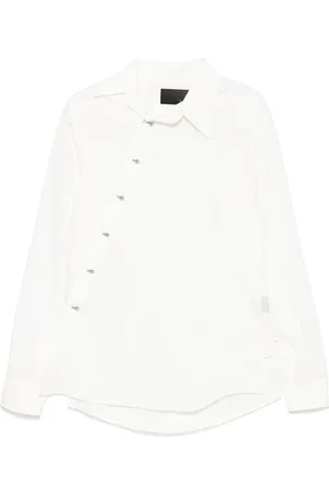 SANKUANZ Spread collar blouse