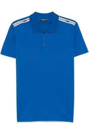 Emporio Armani Logo-patch polo shirt