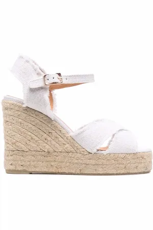CASTA 110mm Bromelia wedge espadrilles